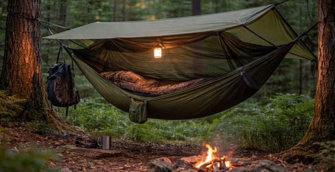 Débuter en hamac lors d'un camping