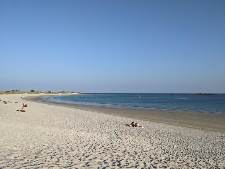 mer des côtes bretonnes du Finistère