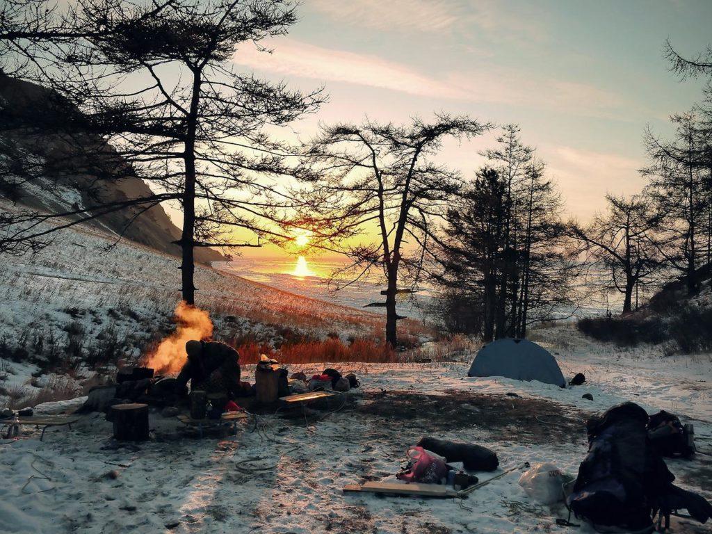 Camping en hiver : comment se réchauffer ?