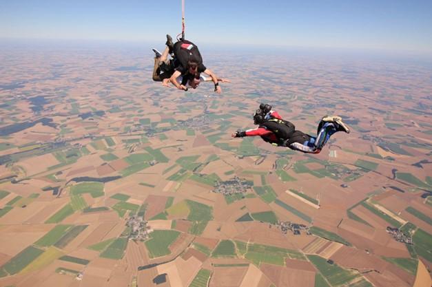 saut en parachute