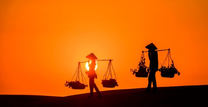 voyager comme un local au Vietnam