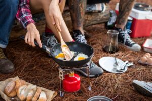 Idées de repas au camping
