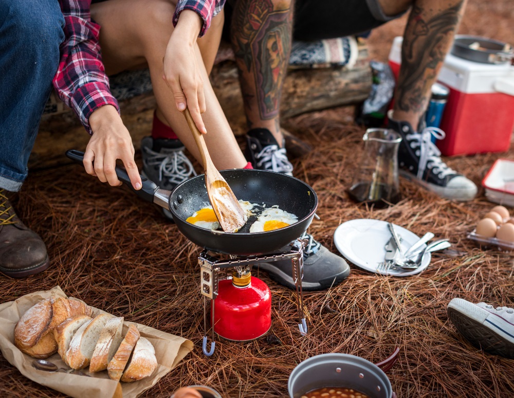 Idées de repas au camping