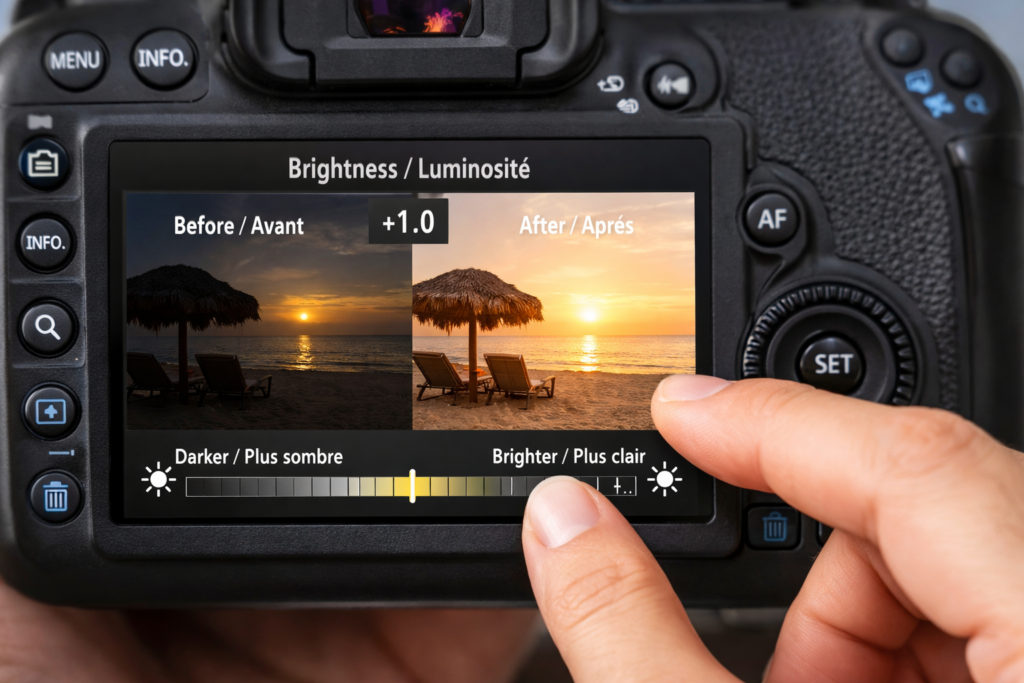 Les réglages pour subblimer une photo de vacances