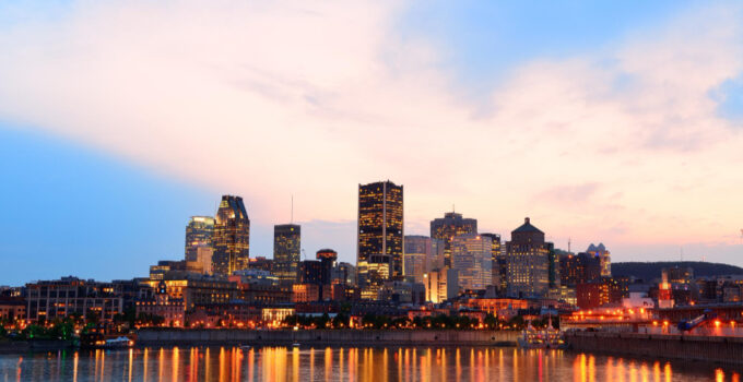Vue sur Montréal