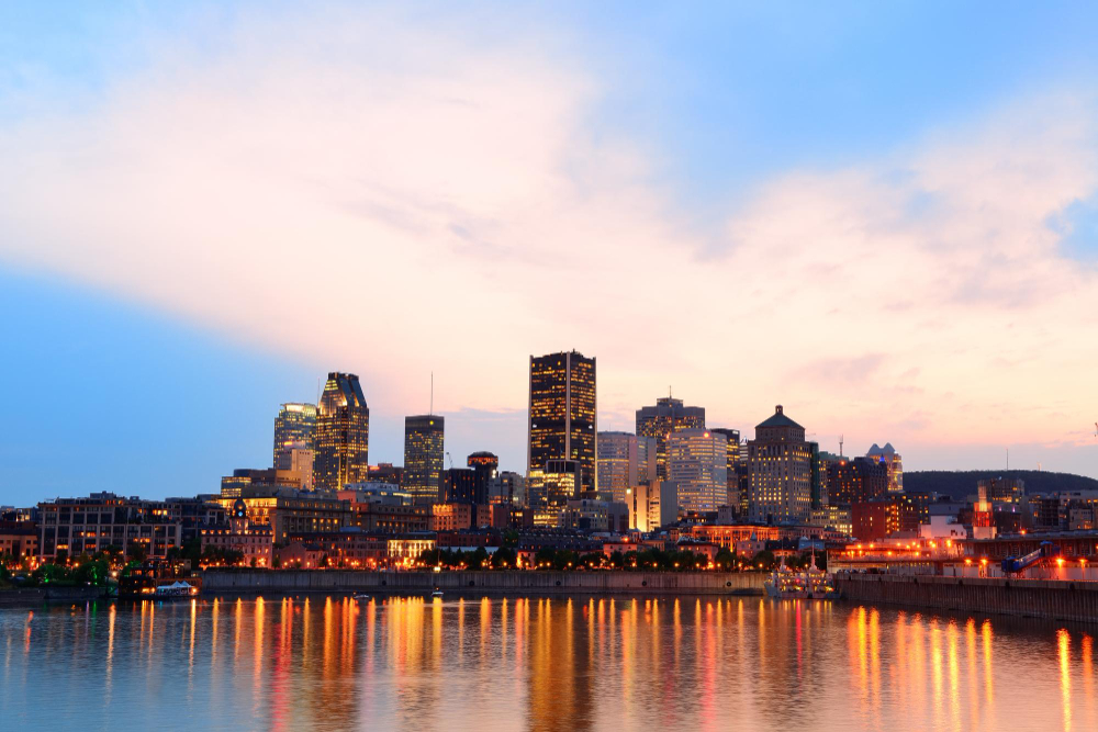 Vue sur Montréal