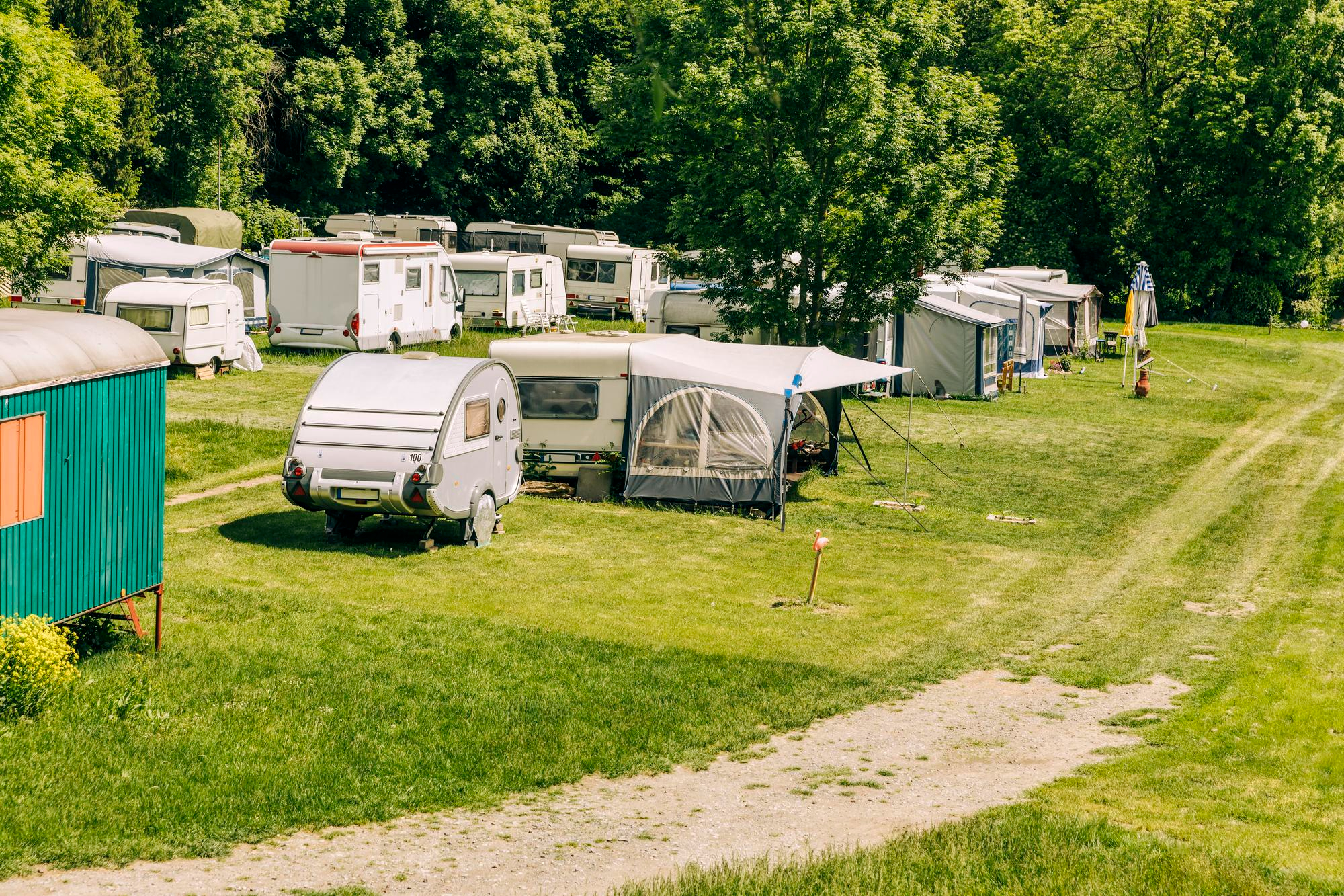 Table en bois de camping plateau enroulable IVER - Travellife