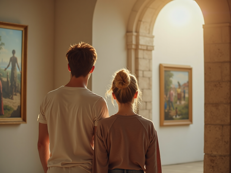 Visite d'une musée en Bretagne