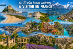 Les 30 plus beaux endroits à visiter en France : les destinations qui méritent le détour