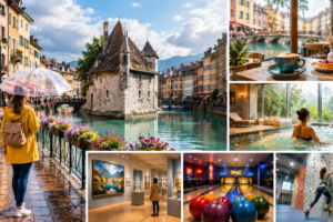 Que faire quand il pleut à Annecy ? 7 activités fun qui sauvent votre journée
