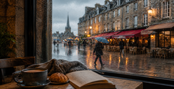 Une journée pluvieuse à Saint Malo