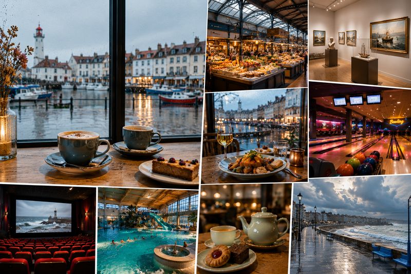 Sables-d'Olonne quand il pleut