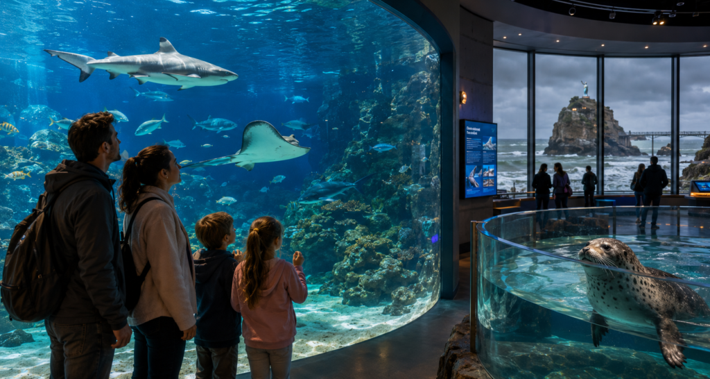 Visiter l'Aquarium de Biarritz