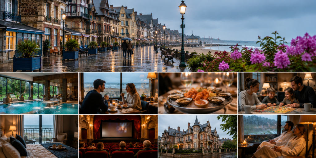 Cabourg quand il pleut