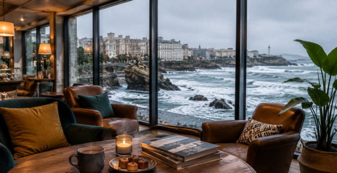 Biarritz quand il pleut
