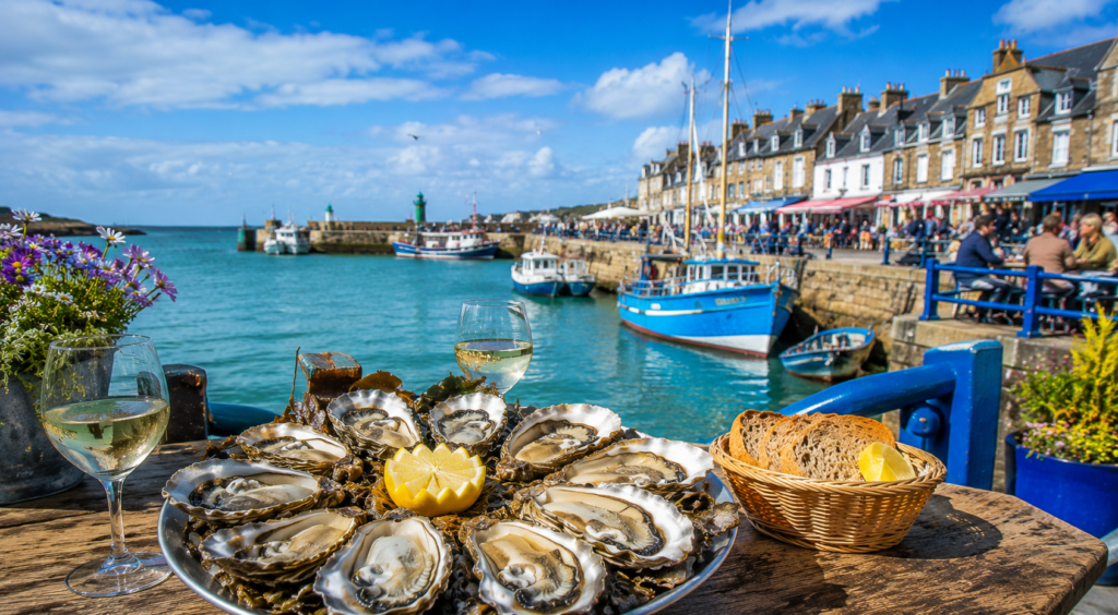 les célèbres huîtres de Cancale