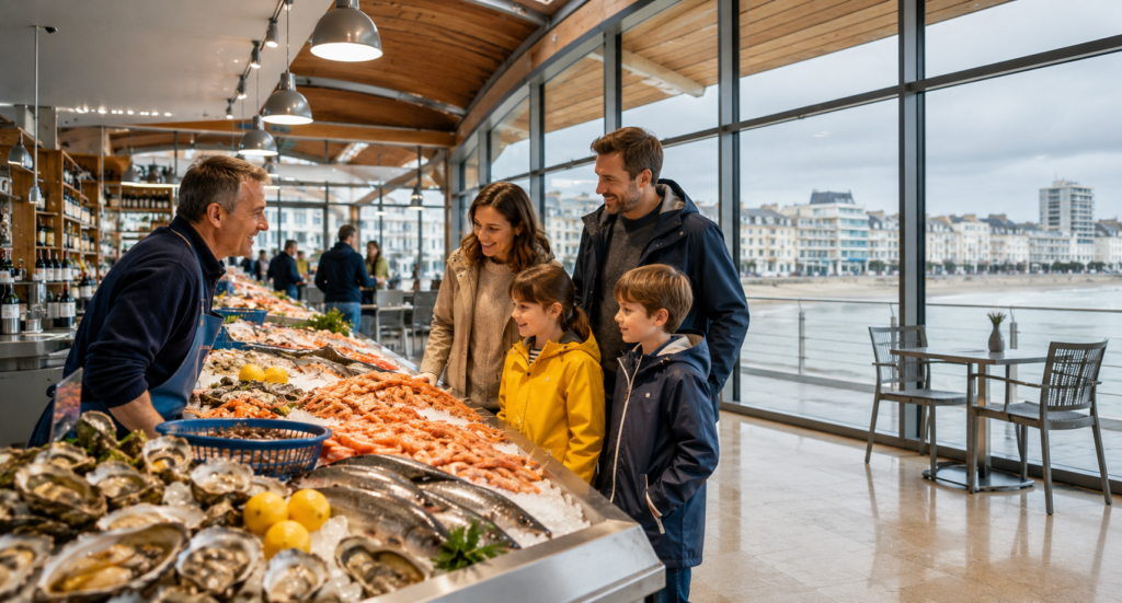 Une famille à Royan