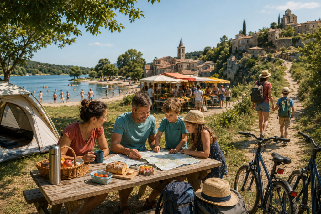 Vacances au camping : comment trouver des sorties pas chères autour de son séjour ?
