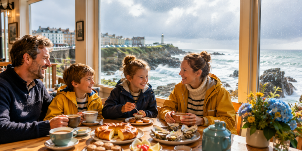 Quiberon quand il pleut