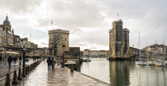 La Rochelle quand il pleut