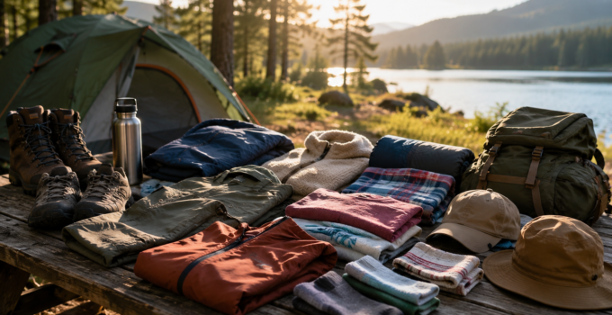 Quels vêtements emporter pour des vacances en camping confortables ?