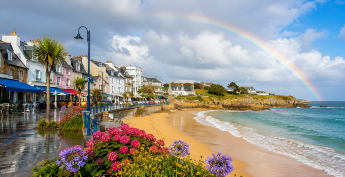 Quiberon quand il pleut